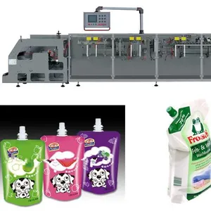 Soya-bean Milk Self-supporting Bag Filling Machine/ Fruit Juice Bag Filling Machine /milk Self-supporting Bag Filling Machine thumbnail-1