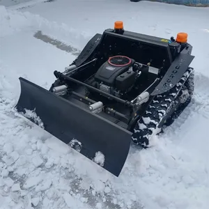 Petrol Speed of Travel 6Km/H Adjustable Mowing Height Remotely Controlled Mowing Robot thumbnail-4