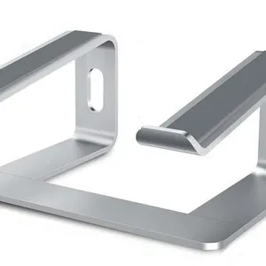 Aluminum Laptop Stand Detachable Computer Stand Notebook Riser Laptop Mount Silver thumbnail-5