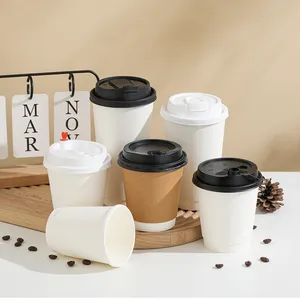 Disposable Hot Proof Customized Paper Cup Environmental Friend Paper Cups thumbnail-1