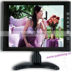 Monitor Stand VGA USB 10.4" TFT LCD Touch TV Monitor thumbnail-1