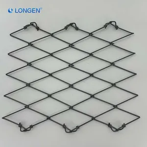 Rockfall Netting G45 2 Heavy Load Anti Shed High Tensile Steel Wire Mesh Slope Stabilization Netting Down Mountain Landslide thumbnail-4