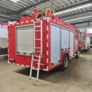 Jiefang Export Type 2.5-cubic-meter Water Tank Fire Truck, Small and Medium-sized Rescue and Fire Extinguishing Vehicle thumbnail-4
