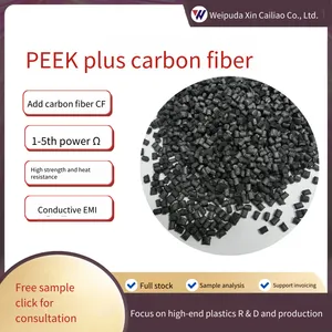 Peek Carbon Fiber Reinforced Cf30/10/20 High-temperature-resistant, Wear-resistant, Conductive and Anti-static Peek + cf Raw Material thumbnail-1