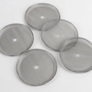 304 Stainless Steel Reusable Coffee Filter Disc 0.1mm Fine Mesh for Drip Coffee Maker thumbnail-5