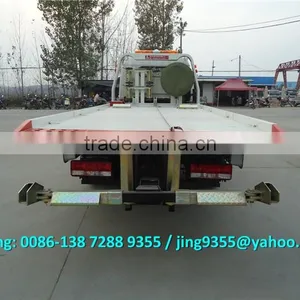 KPT C390 Wrecker Tow Truck 140HP, One Drive Two Flatbed Wrecker Truck With 5.6m Tablet thumbnail-6