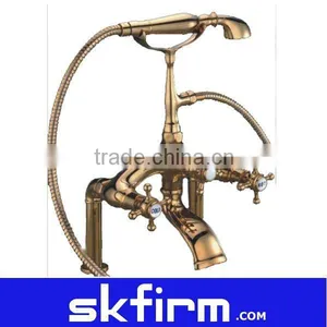 Luxury 3 Handles Bath And Shower Mixer thumbnail-1
