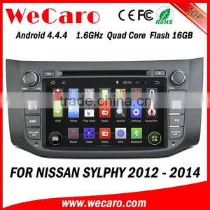 Wecaro WC-NU8053 Android 4.4.4 Car Dvd for Nissan Sylphy Car Audio 2012 2013 2014 3G Wifi Playstore Quality Choice thumbnail-1