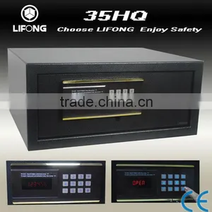 New Design High Quality Hotel Digital Biometic Cash Drawer Metal Laptop Hotel Keypad Safe Box thumbnail-1