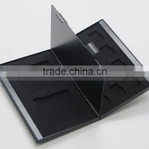 11 Slot Aluminium EVA Material Black 3DS Card Case for 2x 3DS 8x TF 1x SD Card thumbnail-6