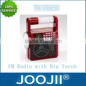 2016 Cheap Portable FM Radio With Big Torch thumbnail-1