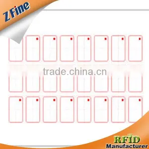 3*8 NFC 0.4mm Ntag203 PVC Card Inlay Sheet thumbnail-1
