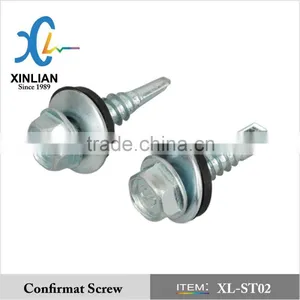 Hex Head Self Drilling Screw With EPDM Washer for Africa Market thumbnail-1