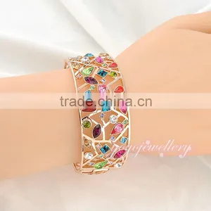 Big Size Fashion 18k Gold Bangle Bracelet thumbnail-6