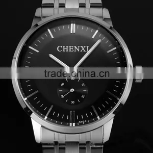 Relogios Masculino Steel Quartz Watch Men, Men Dress Watch WA060 thumbnail-2