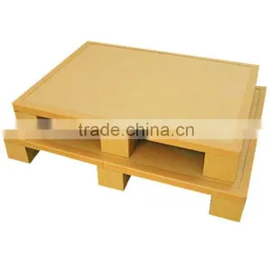 Customized Durable 1100 x 1100 Corrugated Cardboard Paper Pallet for Shipment thumbnail-2