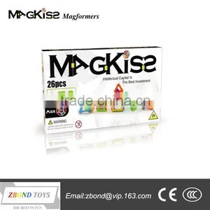 Construct Toy Toys Plastic Magnetic Building Blocks thumbnail-1