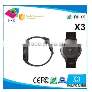 2016 X3 Sim Card Smart Watch 3g Round Smart Watch MTK 6572 Smart Watch With Sim Card thumbnail-1