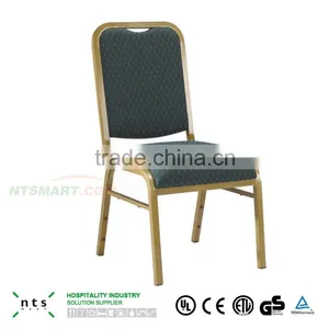 Multi-use Aluminum Stacking Dining Chair thumbnail-3