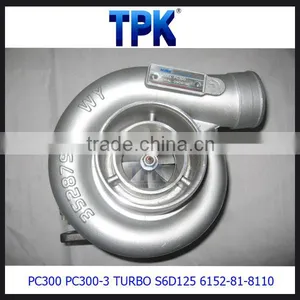 S6D125 S6D125-1 TURBOCHARGER 6152-81-8110 thumbnail-3