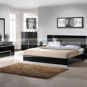 China Manufacturer Modern 3 Piece Bedroom Furniture Set - Wardrobe, Dressing Table , Bed(SZ-BFA8003) thumbnail-4