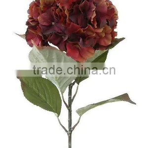 83cm Artificial Hydrangea With 6 Leafs thumbnail-1