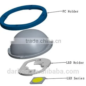 CXA25** COB 90deg Silicone Lens With Holders For Bulkhead Lamp DK66-S90 thumbnail-3