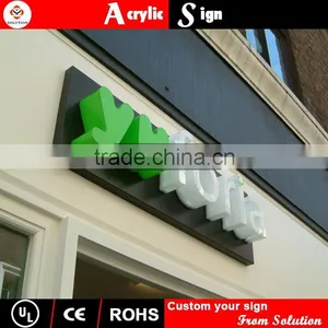 3D Acrylic LED Light Letters Highlight Outdoor thumbnail-1