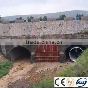 Low Cost Temporary Permanent Corrugated Steel Pipe Bridge thumbnail-3