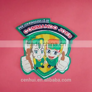 Wholesale Irregular & Fashion Logo School Uniforms Woven Patches thumbnail-1