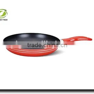 Size 20/24/28 cm Aluminum Kitchen Utemsil Cooking Pan Frying Skillet Pan Pizza Pan Egg Pan thumbnail-3