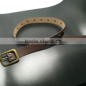 RHINESTONE BUCKLE Fake Leather Customized Style thumbnail-2