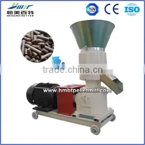 22 kw Household Flat Die Pellet Mill for Waste Paper thumbnail-1
