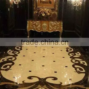 Marble Stone Polished & Waterjet Patterns Flooring Tiles thumbnail-1