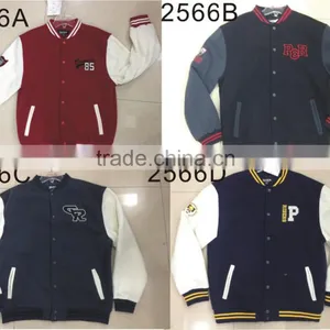New Fashion Winter Men's Jacket in Stock Baseball Jacket thumbnail-1