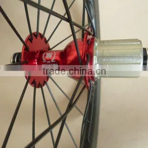 16inch 349 Carbon Wheels Clincher 16'349 Bmx Wheels Front:20H Rear 28H thumbnail-2
