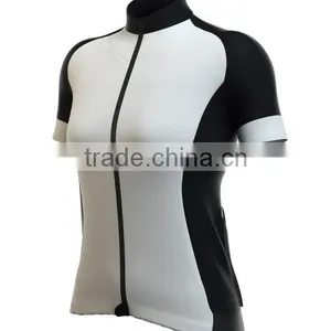Custom Blank Pink And Black Cycling Jersey thumbnail-2
