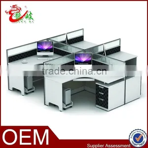 2015 New Product Workstation Office Cubicle Partition for 4 Person M68-01-28 thumbnail-1