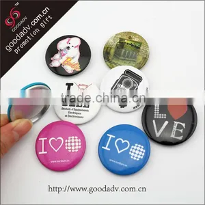 China Product Hot Sale Colorful Round Custom Plastic Pins Round Badges thumbnail-1