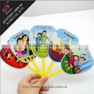 2016 Hot Summer Customized Gifts Advertising pp Hand Fan thumbnail-1