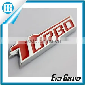 Custom Best Quality Plastic Chrome Car Emblem Lettering Sticker Metal Badge for Car Metal Chrome Emblem thumbnail-1