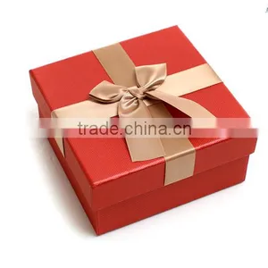 Logo Printed Small White Cardboard Gift Box thumbnail-2