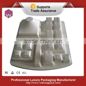 Elegant Leather Jewelry Display Set White(WH-4087-ML) thumbnail-1