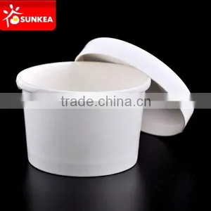 Disposable Small Paper Soup Packaging Cup / Bowl thumbnail-1
