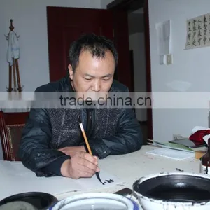 Chinese Cuture Unique Gifts 100% Handmade Painting Yu Mian Tao Hua thumbnail-5