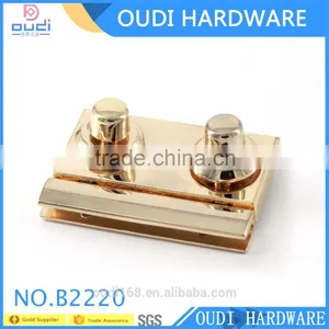 Fashion Design Best Wholesale Zinc Alloy Case Bag Turn Lock,hot Sale Bag Accessories Bag Turn Lock. thumbnail-1