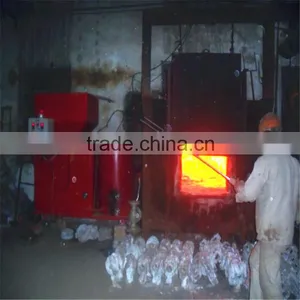 Bottom Price !!! 2015 Hot Selling Biomass Alumium Melting Furnace Machine Aluminium Iron Recycling Plant / Equipment thumbnail-5