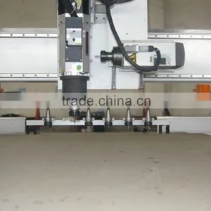 ATC Cnc Router QL-1325 CE Approved 1300*2500mm Woodworking Cnc 4th Axis Maching Center thumbnail-4