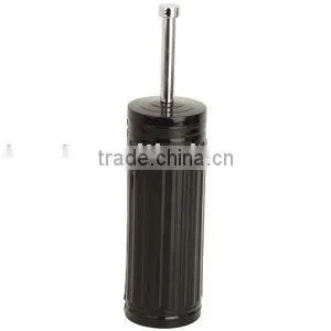 Black Colorful Bathroom Metal Toilet Cleaning Brush Holder With Drip Cup thumbnail-5