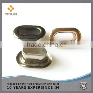 10mm Metal Oval Groove Buckle thumbnail-1